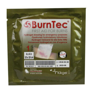 Протиопікова пов'язка NAR Burntec, 10 x 10 cm