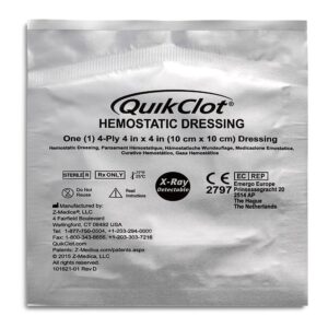Гемостатична серветка Quikclot