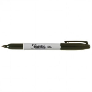 Маркер перманентний Sharpie, чорний (уцінка)