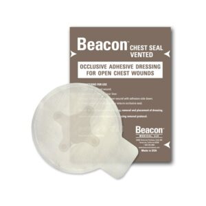 Оклюзійна наліпка Beacon Vented Chest Seal 6" Round